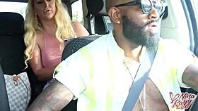 Hot Babe Nina Kayy Mounts Big Dick Driver