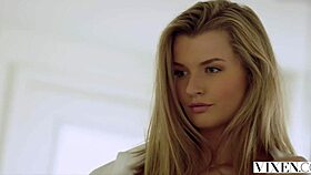 Is this vixen surprising sugar daddy with titty fuck?