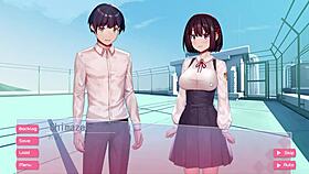 Schoolgirl Performs Blowjob And Masturbation In Hgame