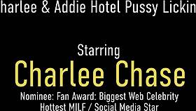 Charlee Chase And Lovely Addie Juniper's Intense Pussy Fuck