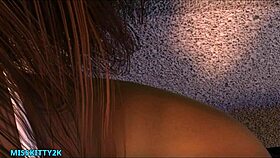 amateur teen with big butt in anal scene