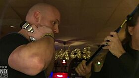 Melanie moon always has fun with her tits in this german european cumshot scene