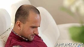 Putalocura - pillada a la culona y tetona colombiana thayanna babyy, bent over kissing in bedroom with natural tits