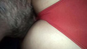 Old Bride Eats Petite Mother-In-Law's Ass in Cuckold Scene