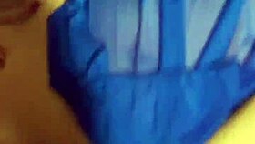 Is that slut wife ready for a cumshot in her lingerie?