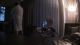 Old man spies on petite 18+ in intriguing encounter