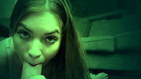 this sucking teen 18+ eagerly takes a big cock pov for a messy cumshot finish