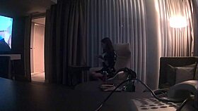 Old man spies on petite 18+ in intriguing encounter