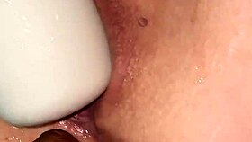 He Made Me So Wet and Creamy Playing with My Tight Little Holes