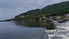 Walk in the waterfall with Afrodite RJ and a threesome