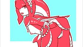 Mipha From The Legend Of Zelda In A Compilation Video.