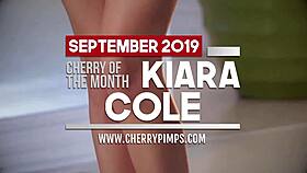 Petite Blonde Kiara Cole Fingers Her Tight Pussy Hard