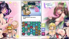 Project QT gameplay with big tits flashing in hentai