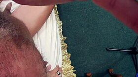 Mature Russian couple enjoys oral pleasure