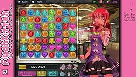 Emotional journey in HuniePop hentai walkthrough