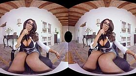 virtualrealporn remote interview casting in 3d