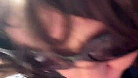 That italian milf gives an ululating blowjob to a monster cock, mixing handjob and cumshot in amateur style.