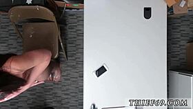 Black teen 18+ takes cum in mouth while sucking hard in police suspect apprehension.