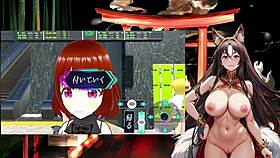 Yako Kodama's 3D Anime Hentai Sex In Pakopako Train Game