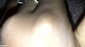 fingering my tight black creamy pink pussy, feels so good! 🥵