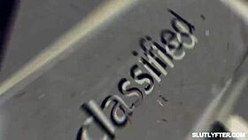 Shoplifter amber summer stripped searched by officer rusty nails after getting caught stealing make ups