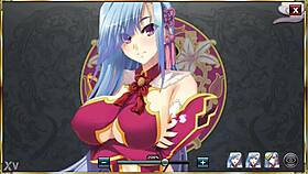 Animated gif from shinrenki musou tenka toitsu den featuring cheng pu