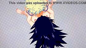 Bakugou Katsuki Handjobs Namuri Kayama With Cumshot And Creampie Fuck.