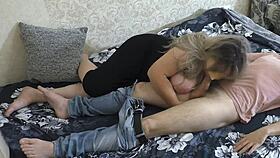 Milf provides a soothing massage session