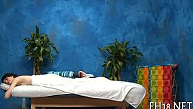 i relax in the massage room feeling calm and soothed