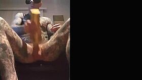 fleshlight makes jack cum with intense handjob pleasure