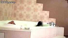 Photographer fucks latina model during jacuzzi photoshoot