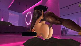 In this halloween special, a black woman summons the black candyman and enjoys intense fucking.