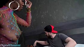 UNDERCOVER COP FUCKS big booty ebony suspect for HOE activities!