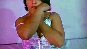 playing with dildo and vibrator at same time for double penetration