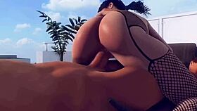 i created this 3d animation with deepthroat and riding scenes