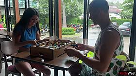 18 Yo Loses Game, Gets Cum On Face In Public Cumwalk.