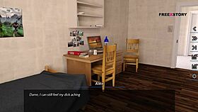 aby rewards alex with handjob and blowjob for fixing the bulb