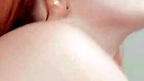 Man, this chubby redhead givin’ me a wild ride!