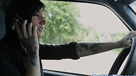 Tattooed Les Pussylicking After Fingering