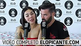 Beluchi gucci boldly displays her natural tits in the spicy bedroom