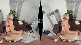 kayla kayden celebrates corner office anniversary at work