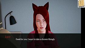 I explore my new family in this erotic episode 71