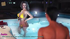 A wife and stepmother share missing scenes in a game