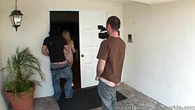 teen cara dee gets two toys to play with