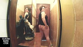 Follando A La Gorda Entre Pared Y Pared With Big Ass Fucking!