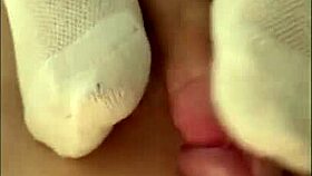 check out this footjob compilation with huge cum