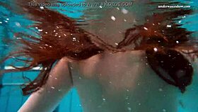 I spotted Liza Bubarek as a hot underwater mermaid