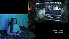 Naked Brunette Bbw Plays Deadspace Part 5