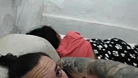 I fucked my latina wife while she rested on her ass