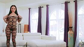 Oiled Angel Mia Moore Lubed Up And Passionately Fucked In Lingerie